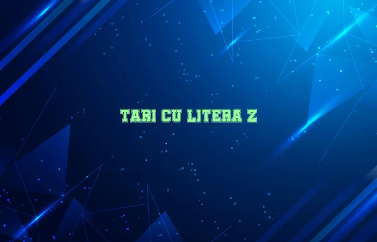 tari cu litera z
