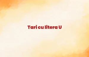 tari cu litera u