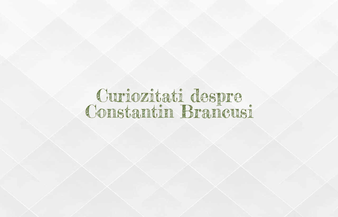 curiozitati despre constantin brancusi