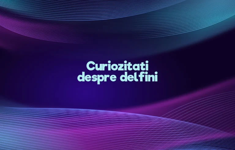 curiozitati despre delfini