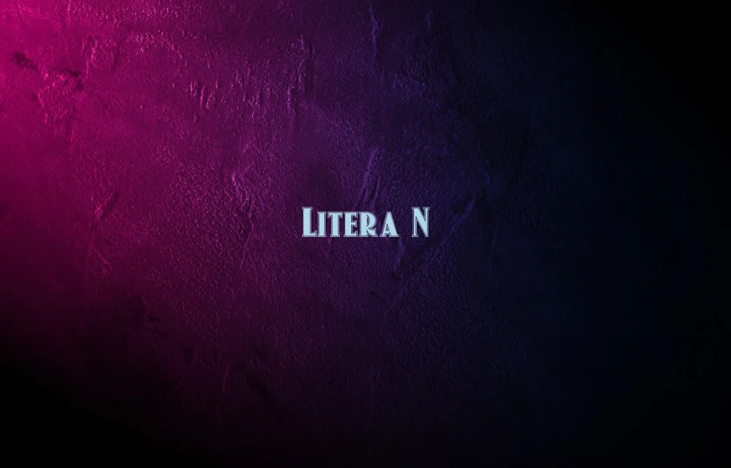 litera n
