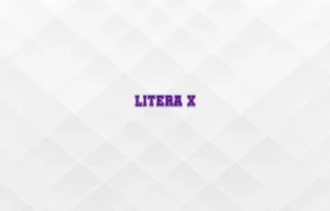 litera x