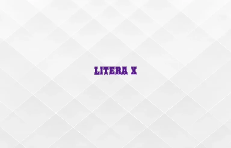 litera x