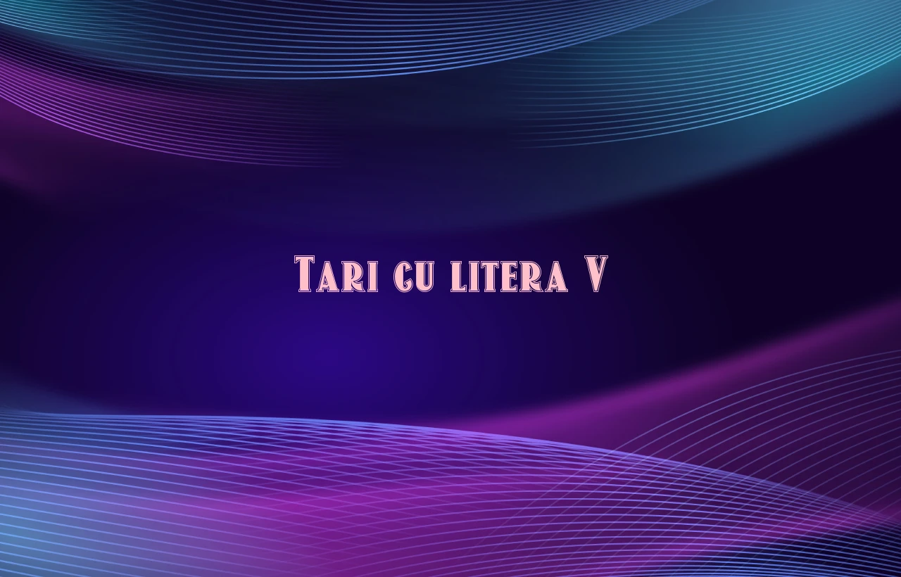 tari cu litera v