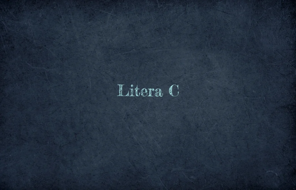 litera c
