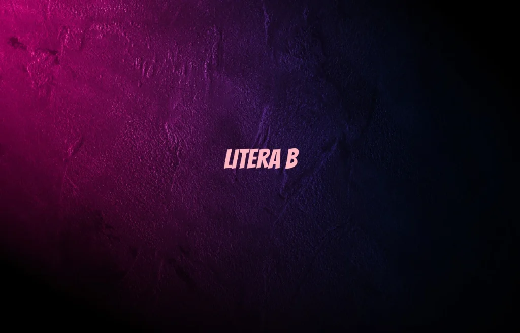 litera b