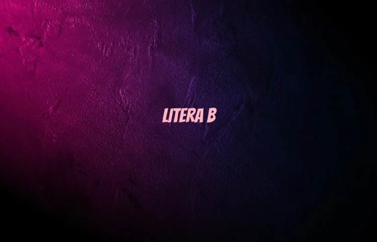 litera b