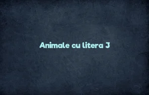 animale cu litera j