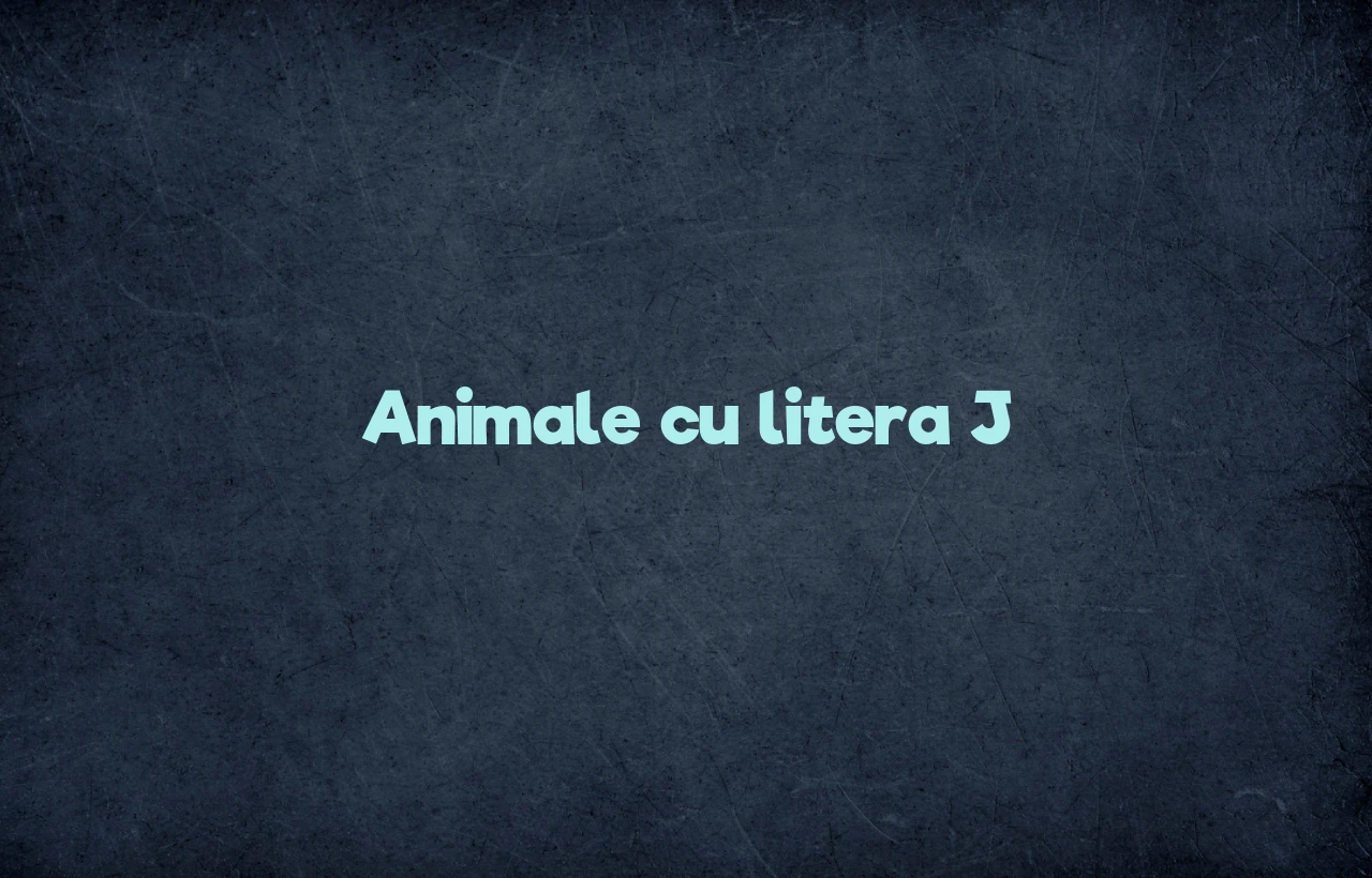 animale cu litera j